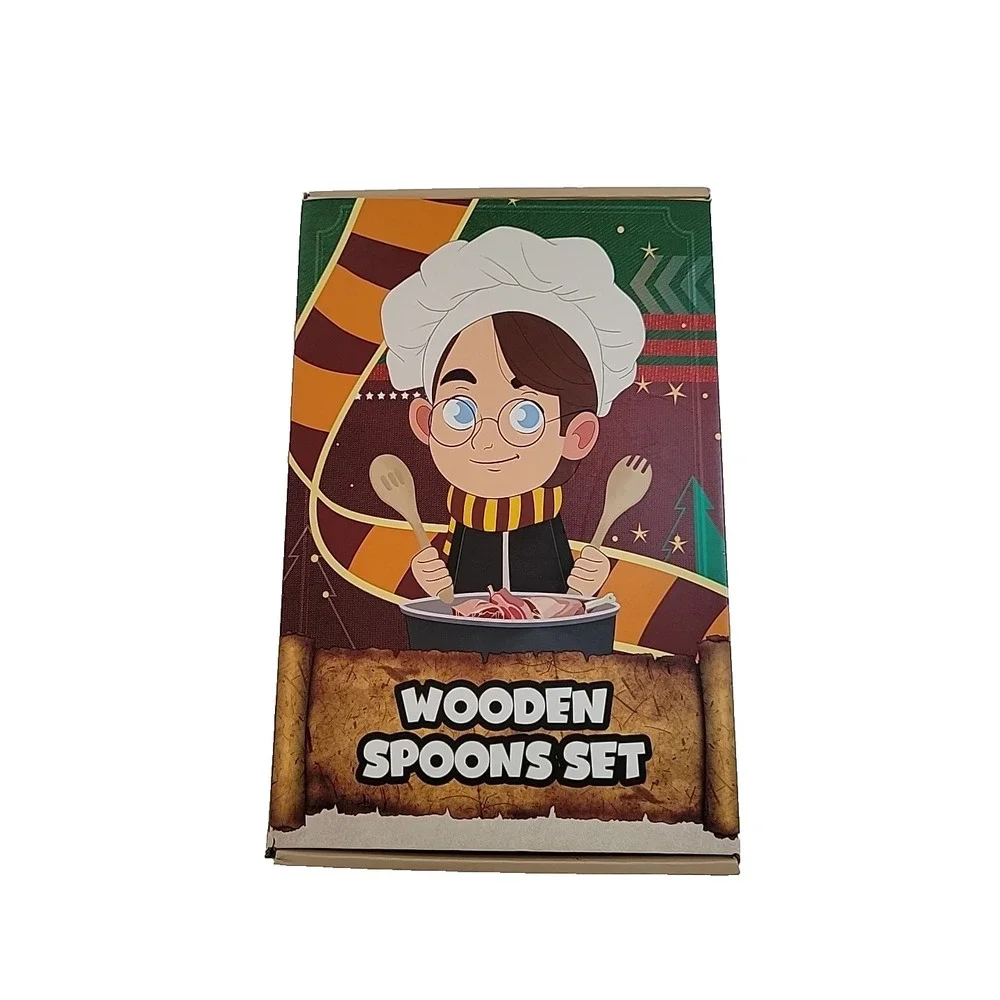 HARRY POTTER CUTTING BOARD, APRON, AND COOKING UTENSILS, NIB